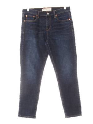gap 진청 데님 워싱슬림스트레이트진