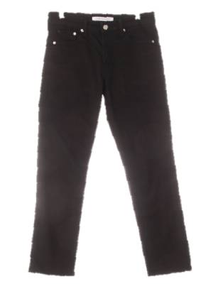 캘빈클라인 블랙 면혼방 스트레이트팬츠