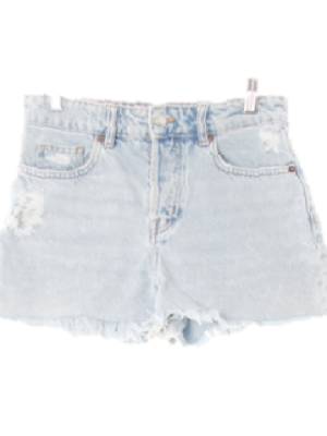 h&m 연청 데님 컷팅수술숏진