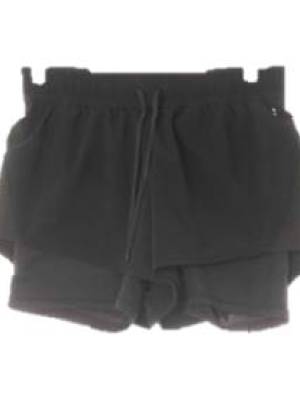 h&m 블랙 밴딩레이어드숏스포츠팬츠