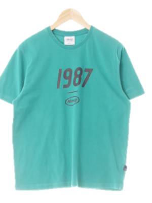 mmlg 제이드그린 면 1987로고반팔티