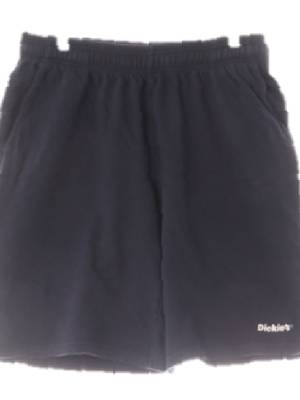 디키즈 네이비 면혼방 레터링자수로고트레이닝반바지
