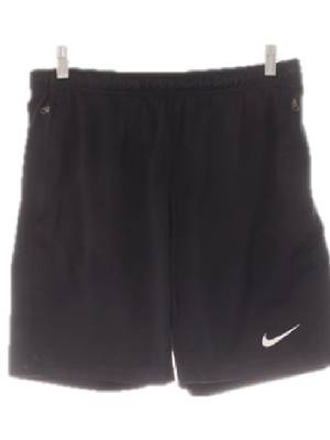 나이키 블랙 드라이핏 자수로고스포츠반바지
