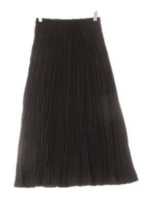h&m 블랙 플리츠맥시스커트