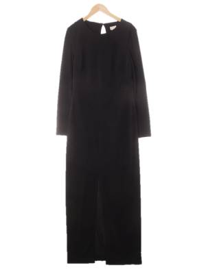 h&m 블랙 맥시백트임원피스