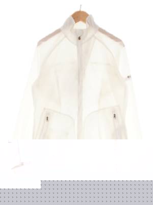h&m 화이트 면 라운드넥슬림핏긴팔셔츠
