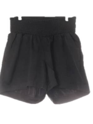 h&m 블랙 하이밴디드새틴숏츠