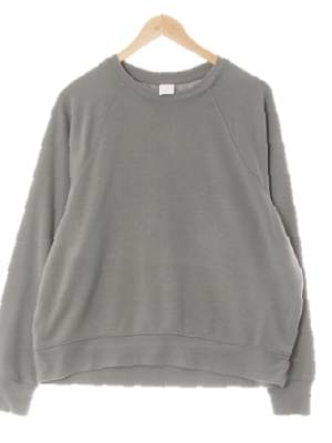 h&m 미네랄그린 비스코스혼방 심플클래식나그랑맨투맨