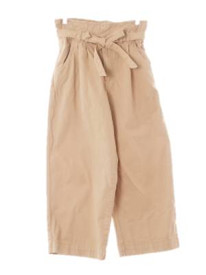 h&m 베이지 면 투턱와이드배기팬츠