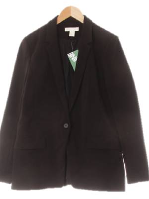 h&m 블랙 싱글버튼루즈자켓