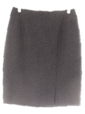 로엠 차콜 h라인절개미디스커트