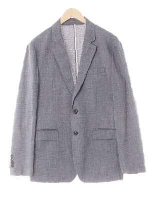 마인드브릿지 멜란지네이비 면혼방 스트레치간절기블레이저