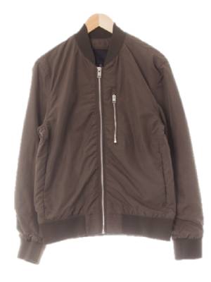 h&m 카키 반광블루종