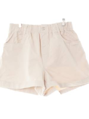 h&m 베이지 면 밴딩롤업숏츠