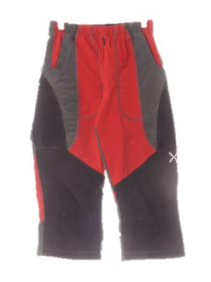 montura 레드블랙 커버스티치배색7부스포츠팬츠