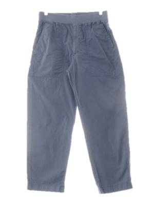 유니클로 인디블루 면혼방 워싱스티치포켓팬츠
