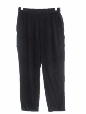 h&m 블랙 비스코스 밴딩슬랙스
