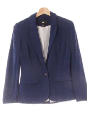 h&m 네이비 원버튼패디드블레이저