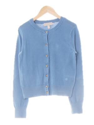 h&m 세레니티블루 라운드넥베이직가디건