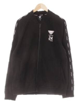 다이나핏 블랙 면혼방 소매라벨링24점퍼