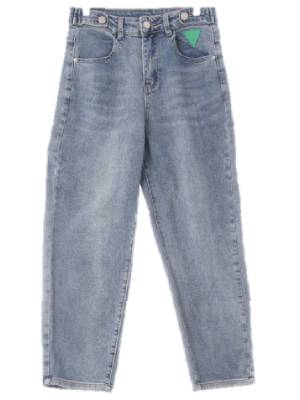odivajeans 중청 데님 하이맘핏크롭패치진