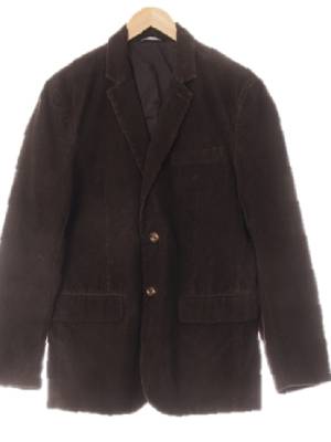 gap 커피빈브라운 골덴 빈티지투버튼자켓