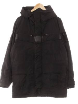k2 블랙 소매펠트패치라이트패딩