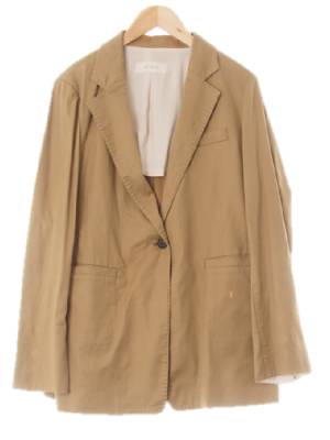 bcbg 라이켄베이지 면혼방 싱글미디자켓