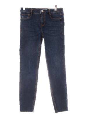 자라 진청 데님 로우워싱커팅스키니진