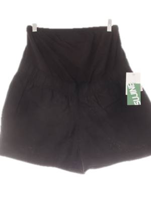 h&m 블랙 린넨혼방 더블밴딩임부반바지