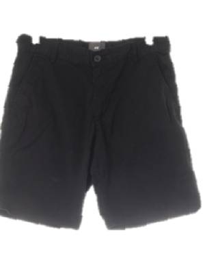 h&m 블랙 면 치노반바지