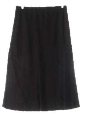 h&m 블랙 비스코스혼방 실키A라인스커트