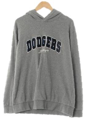 MLB 멜란지그레이 면혼방 LA다저스후드티
