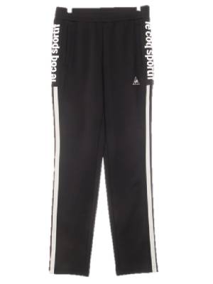 르꼬끄 블랙 이선사이드로고스포츠팬츠