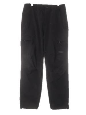 h&m 블랙 실리콘패치바스락팬츠