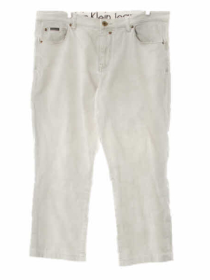 캘빈클라인 아이스그레이 데님 워싱바디스키니진